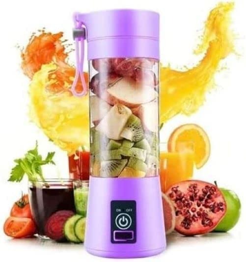 USB Rechargeable Portable Juicer Blender 6 Blades Electric Blender