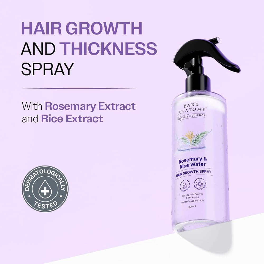 Bare Anatomy Rosemary & Coconut Hair Growth Oil -